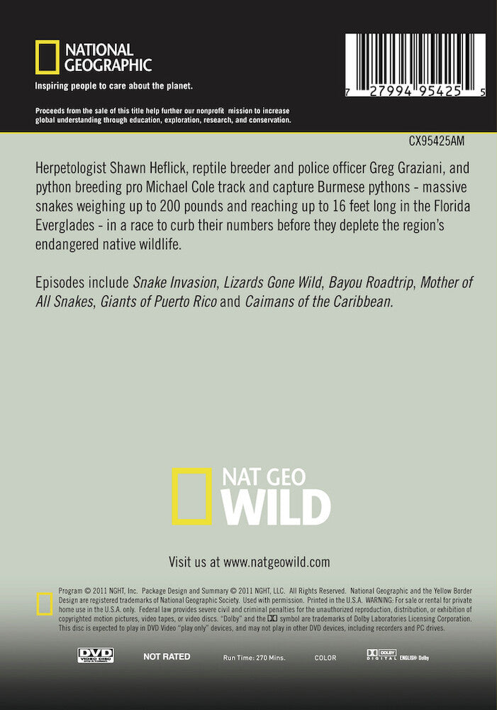 python hunters season 2 - (2 discs) - Back Panel - DVD