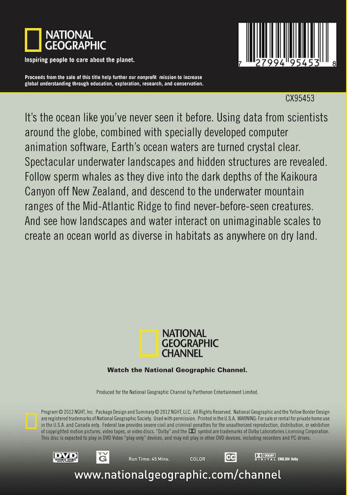 light the ocean - Back Panel - DVD