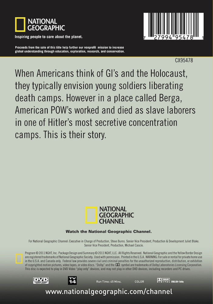 hitler's g.i. death camp - Back Panel - DVD