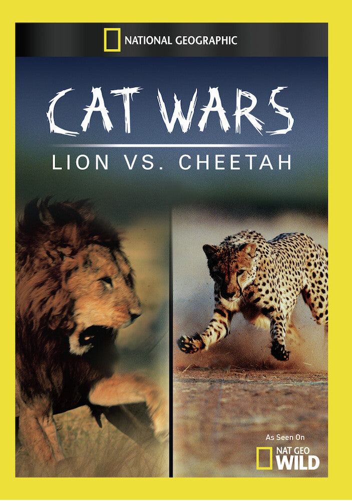 cat wars: lion vs. cheetah - DVD