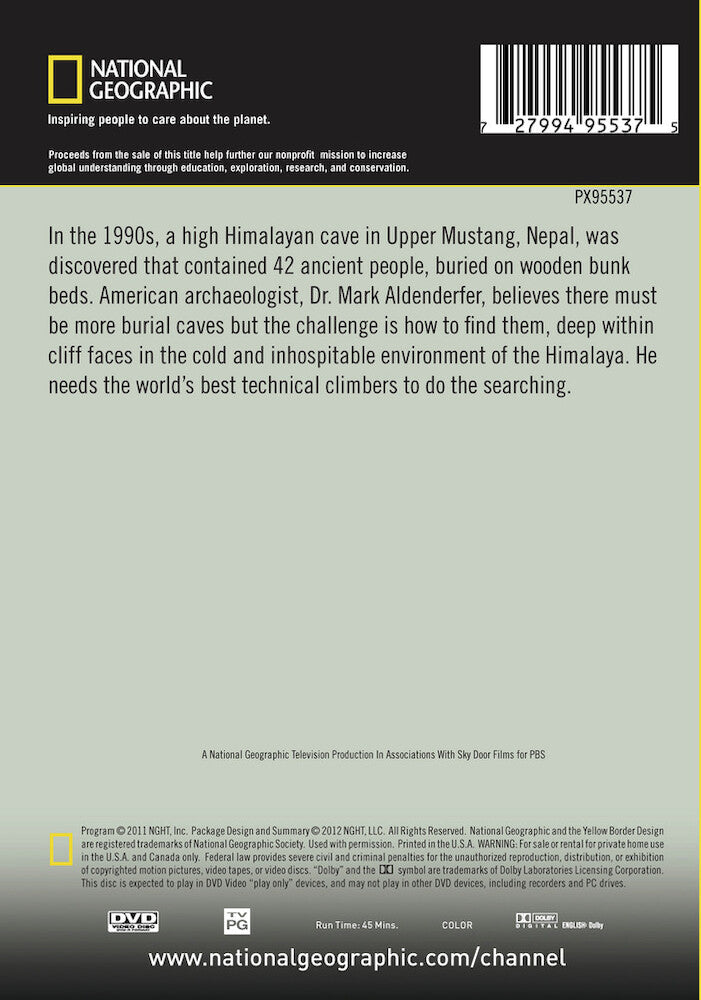 cave people of the himalaya - Back Panel - DVD
