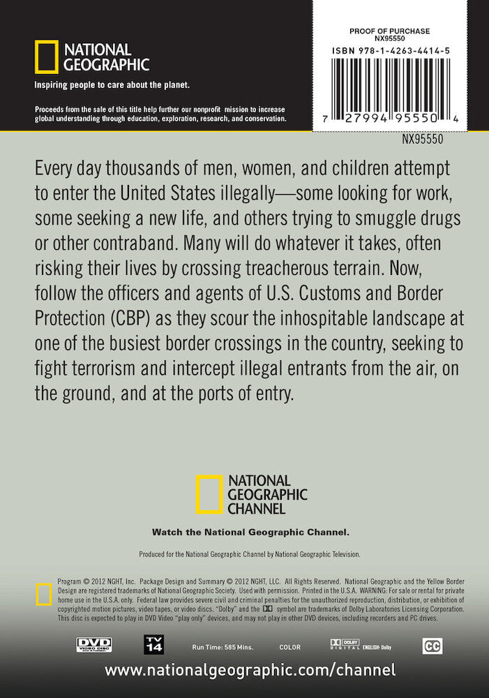 border wars season 4 - (3 discs) - Back Panel - DVD