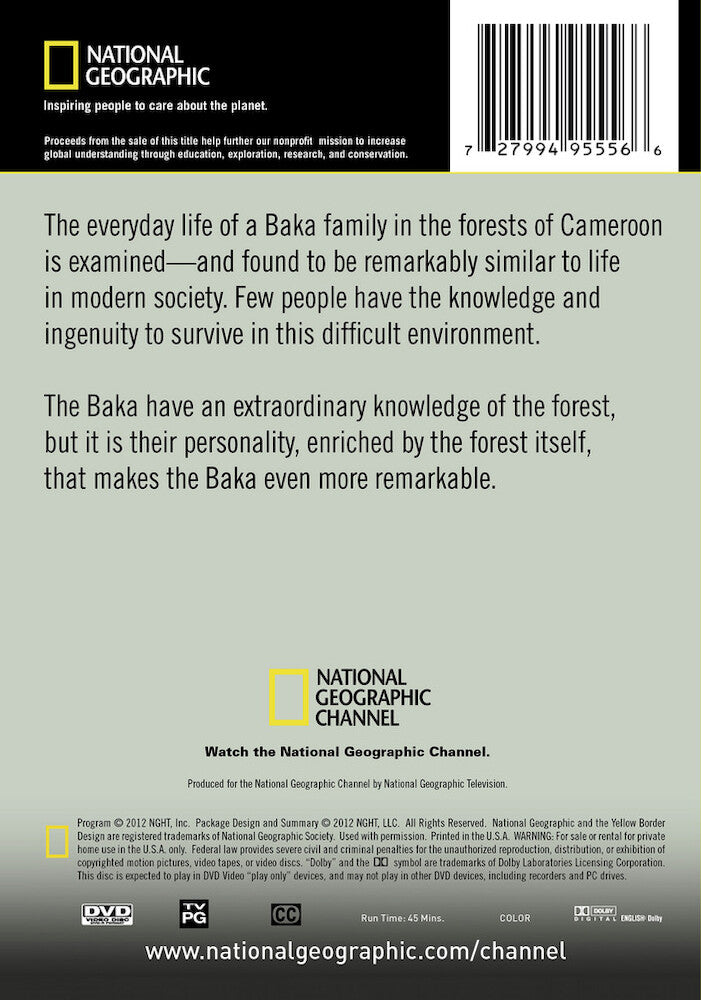 baka - people of the forest - Back Panel - DVD
