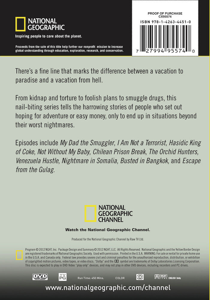 locked up abroad season 7 - (2 discs) - Back Panel - DVD