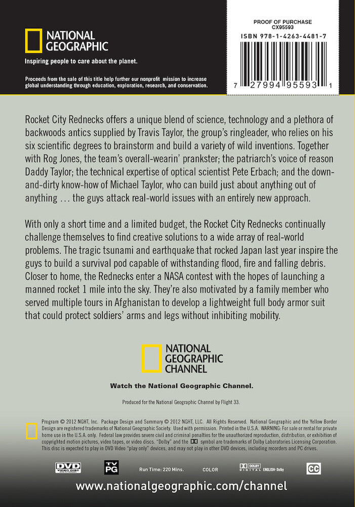 rocket city rednecks season 2 (2 discs) - Back Panel - DVD