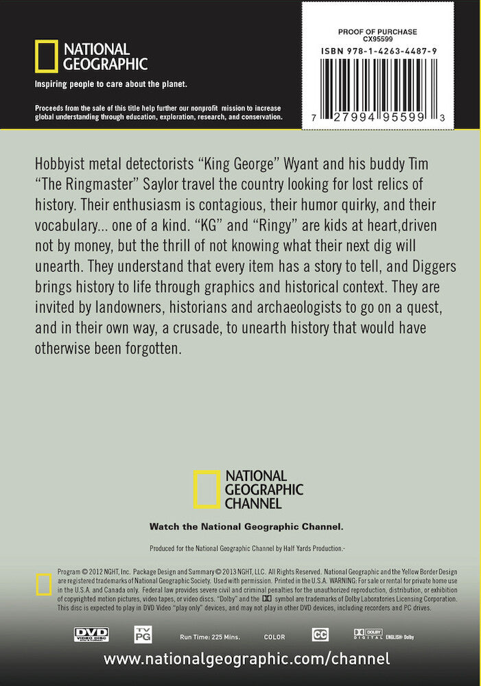 diggers ssn1 - Back Panel - DVD