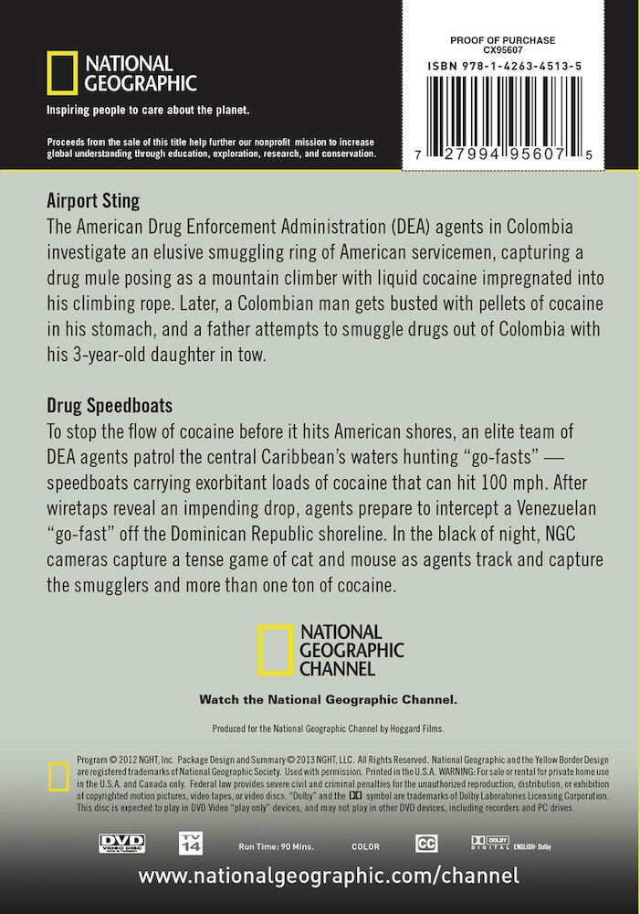 inside cocaine wars - Back Panel - DVD