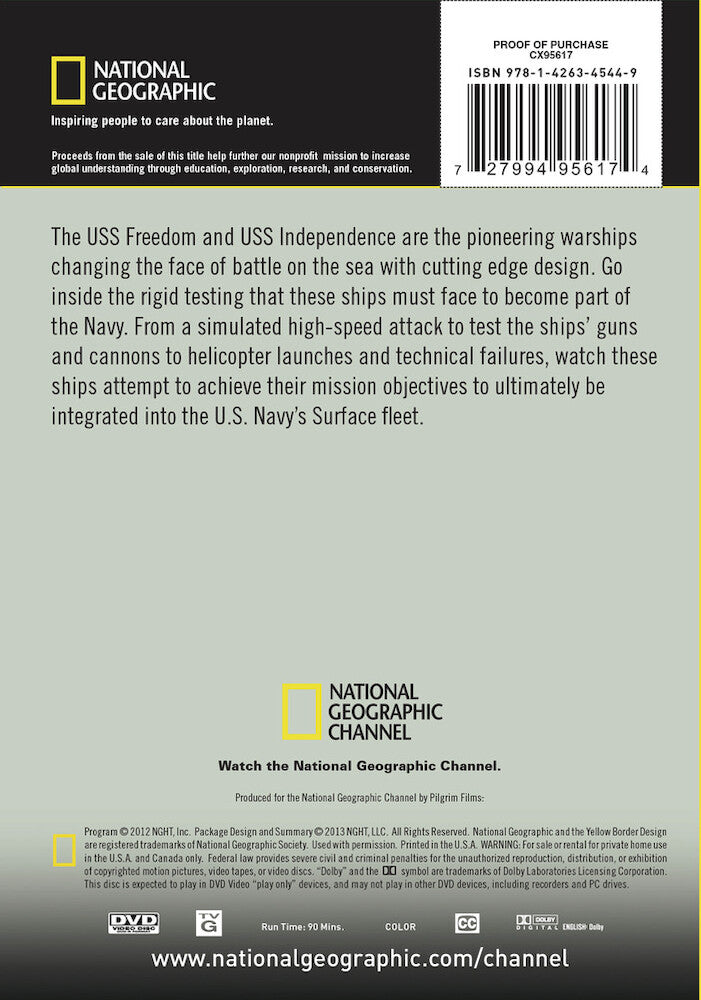 inside 21st century warships - Back Panel - DVD