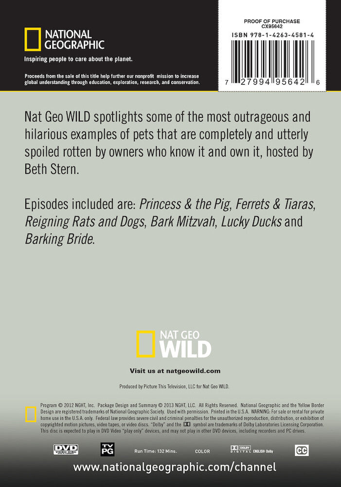 spoiled rotten pets - Back Panel - DVD