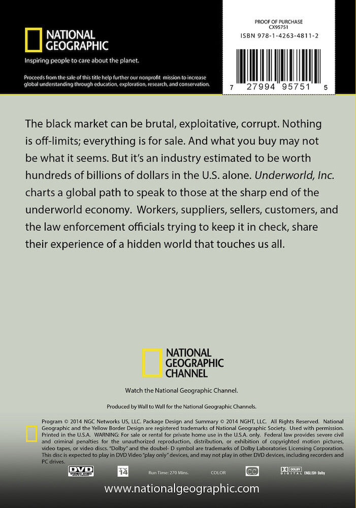 underworld, inc. - Back Panel - DVD