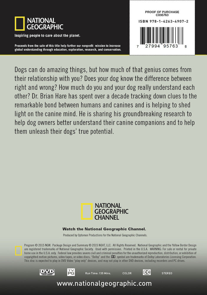 is your dog a genius? - Back Panel - DVD