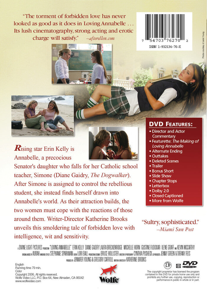 loving annabelle - Back Panel - DVD