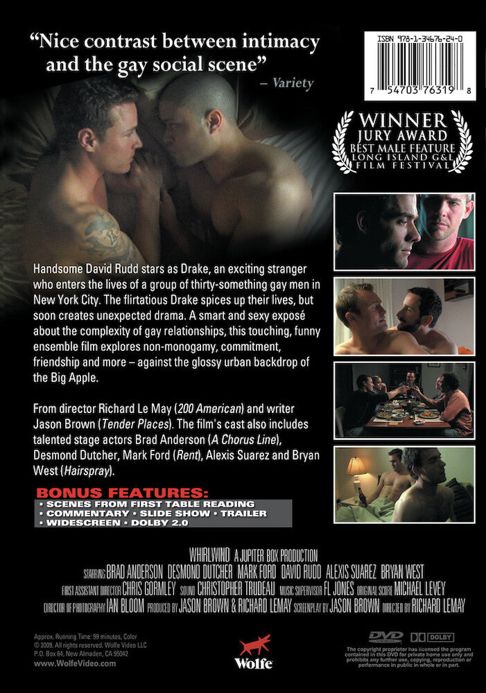 whirlwind - Back Panel - DVD