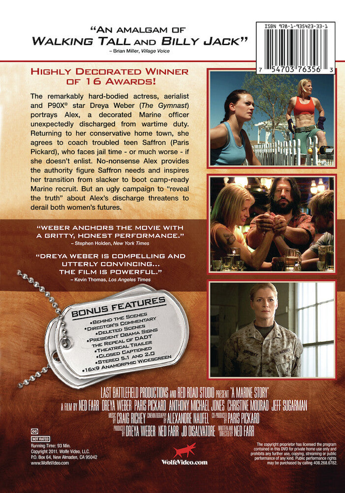 A Marine Story - Back Panel - 