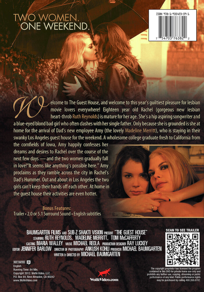 the guest house - Back Panel - DVD