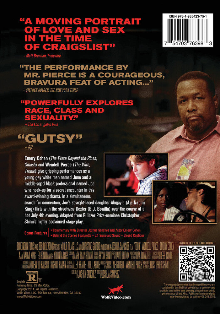 four - Back Panel - DVD