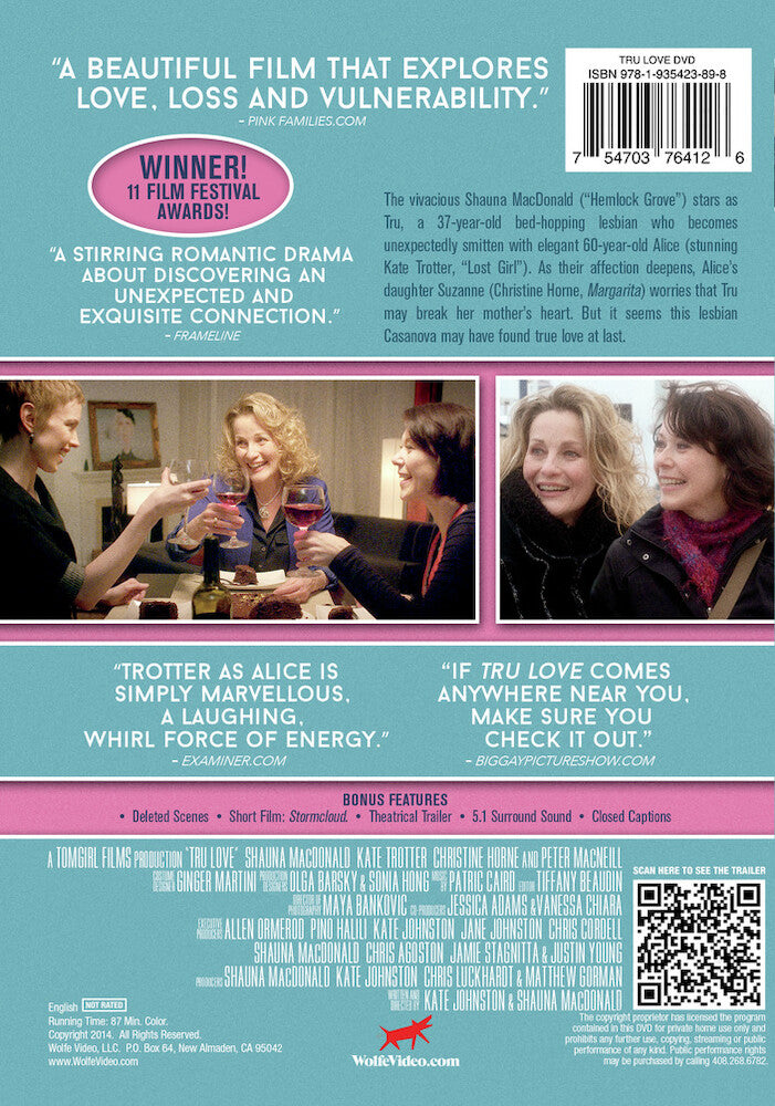 tru love - Back Panel - DVD