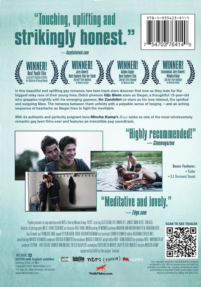 boys - Back Panel - DVD