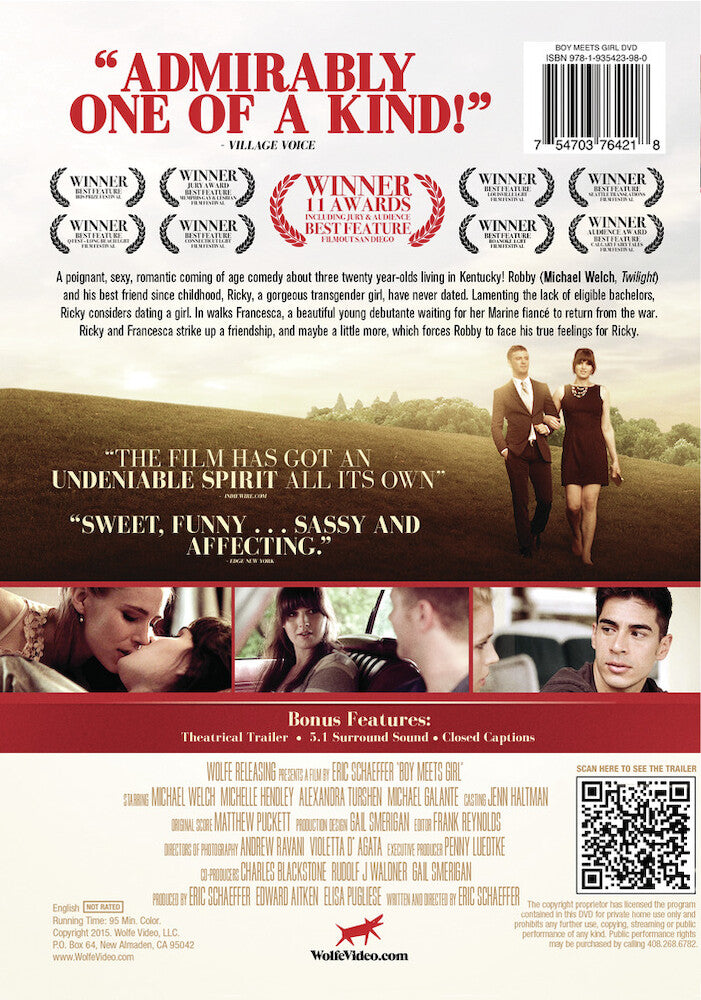 boy meets girl - Back Panel - DVD
