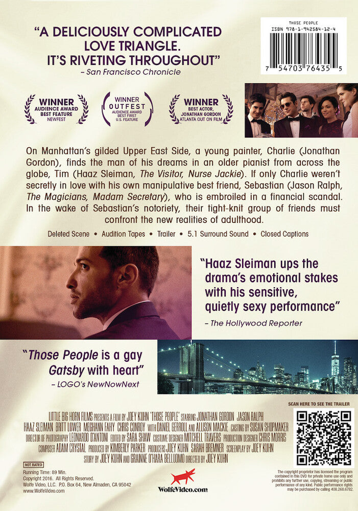 those people - Back Panel - DVD