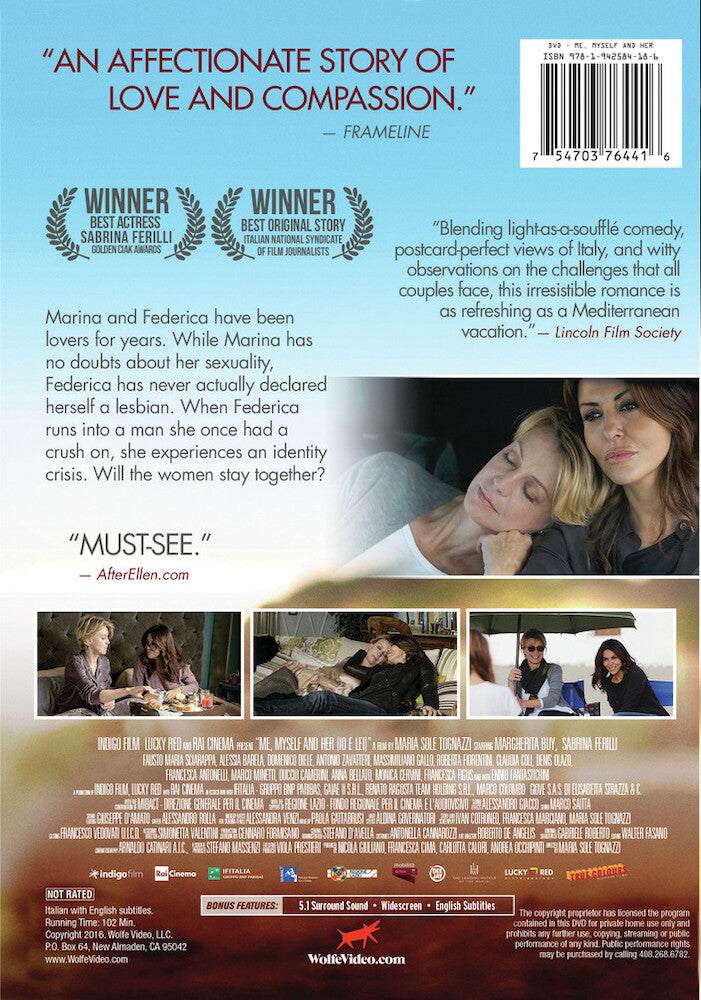 me, myself, and her - Back Panel - DVD