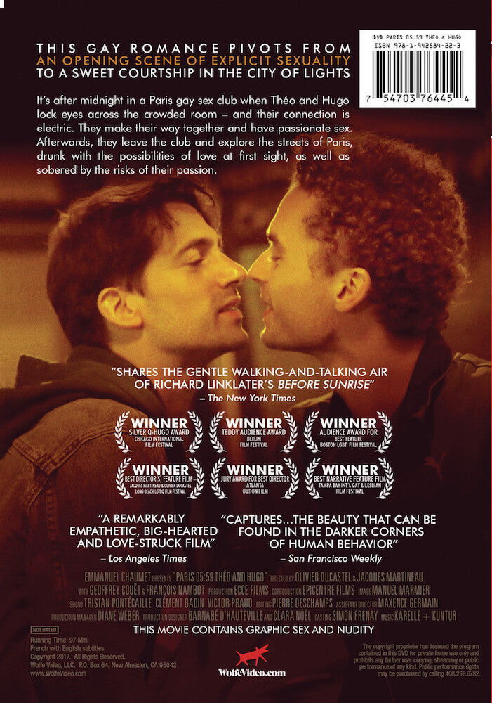 paris 05:59 - theo and hugo - Back Panel - DVD