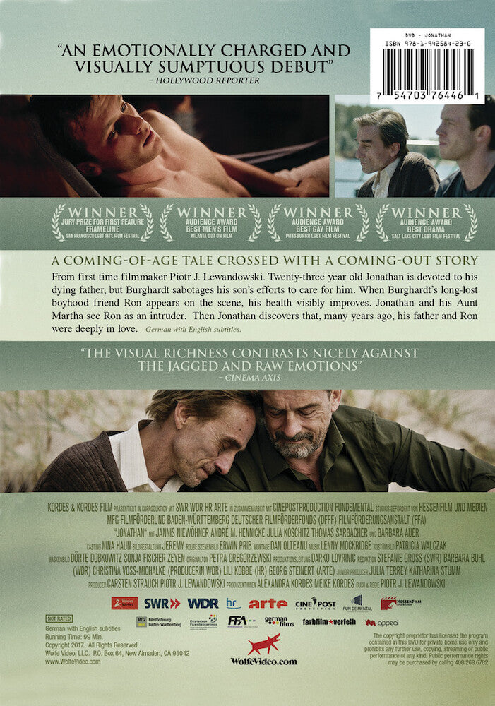 jonathan - Back Panel - DVD