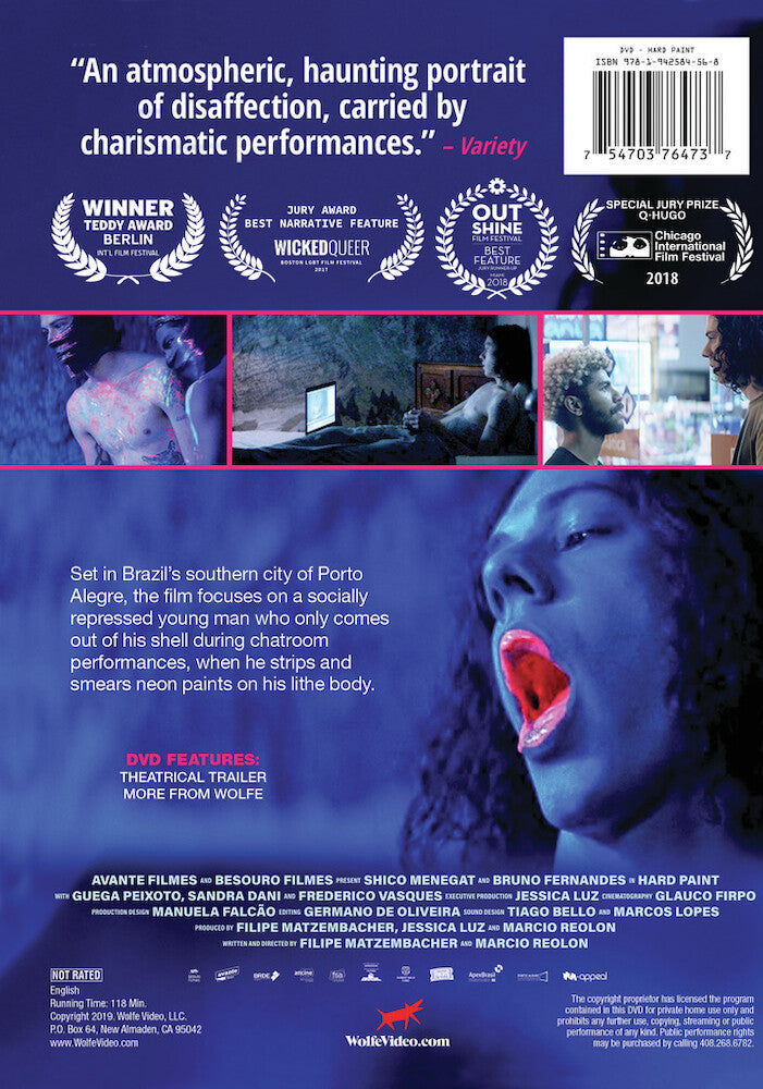 hard paint - Back Panel - DVD