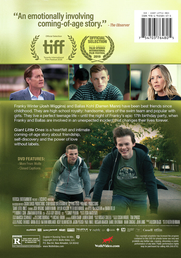 giant little ones - Back Panel - DVD