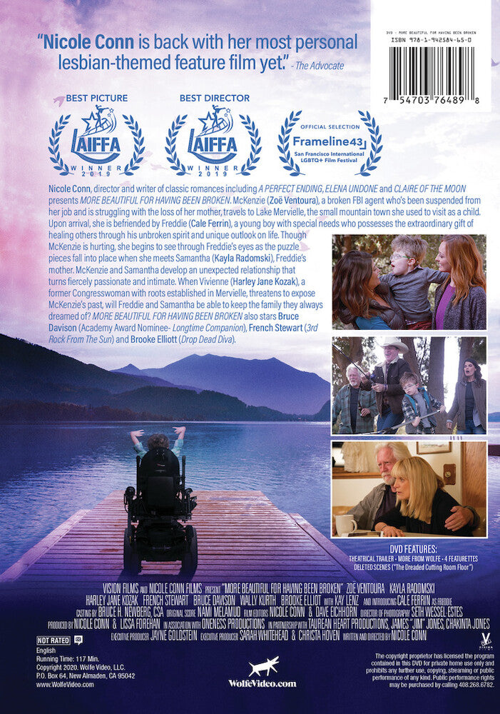 more beautiful for having been broken - Back Panel - DVD