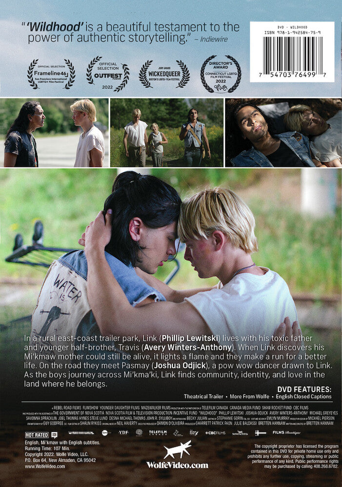 wildhood - Back Panel - DVD