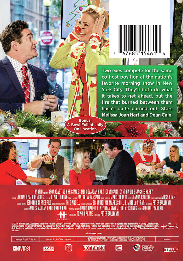 broadcasting christmas - Back Panel - DVD