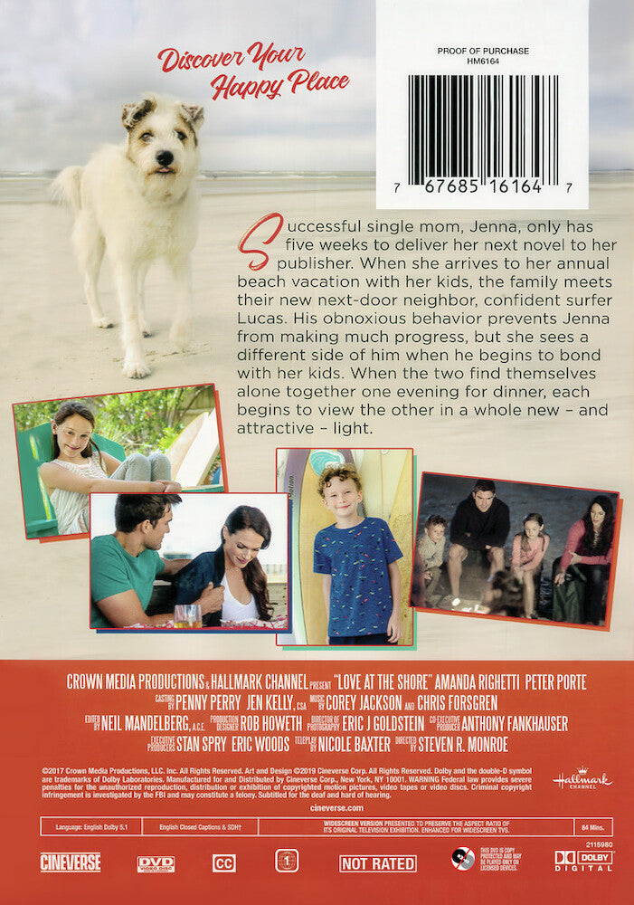 love at the shore - Back Panel - DVD