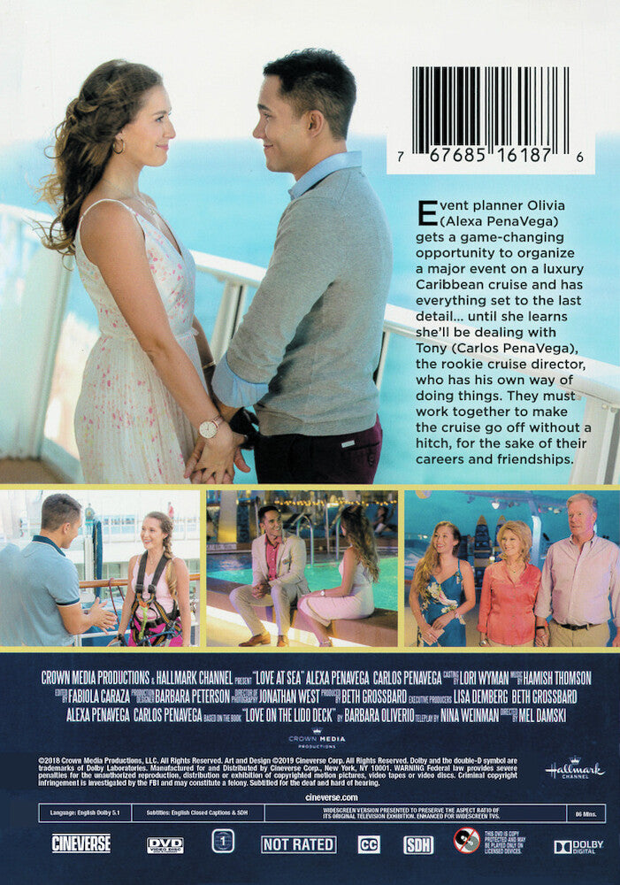 love at sea - Back Panel - DVD