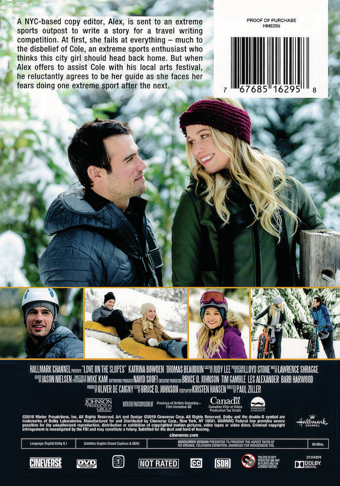 love on the slopes - Back Panel - DVD