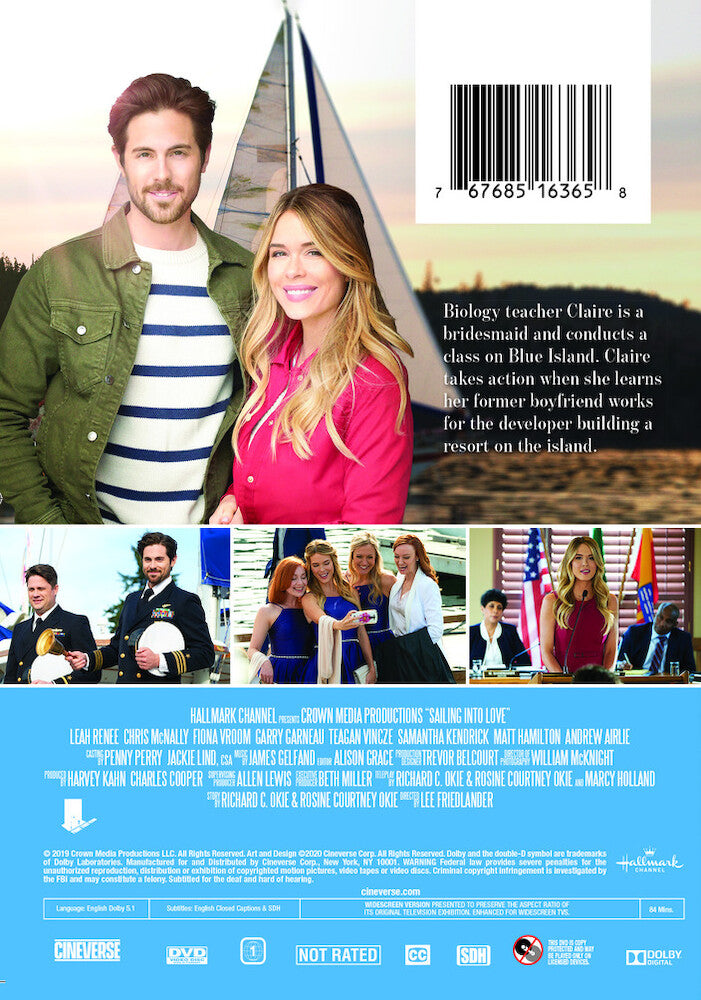 sailing into love - Back Panel - DVD