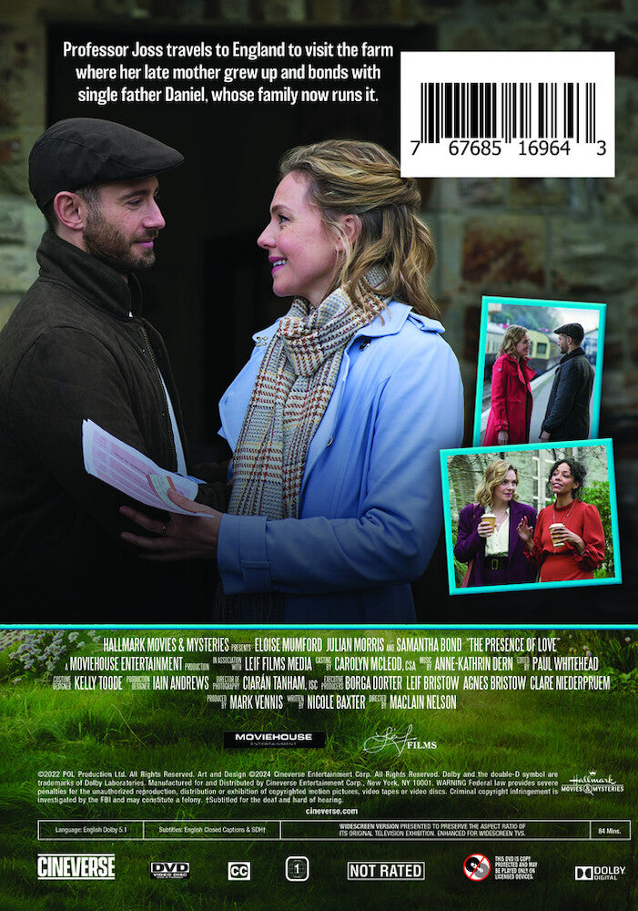 the presence of love - Back Panel - DVD