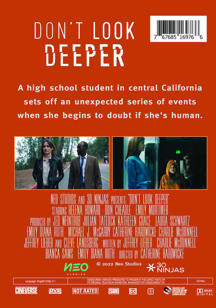 don't look deeper - Back Panel - DVD