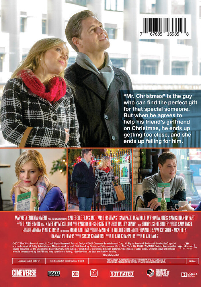 the perfect christmas present - Back Panel - DVD