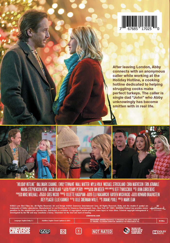 holiday hotline - Back Panel - DVD