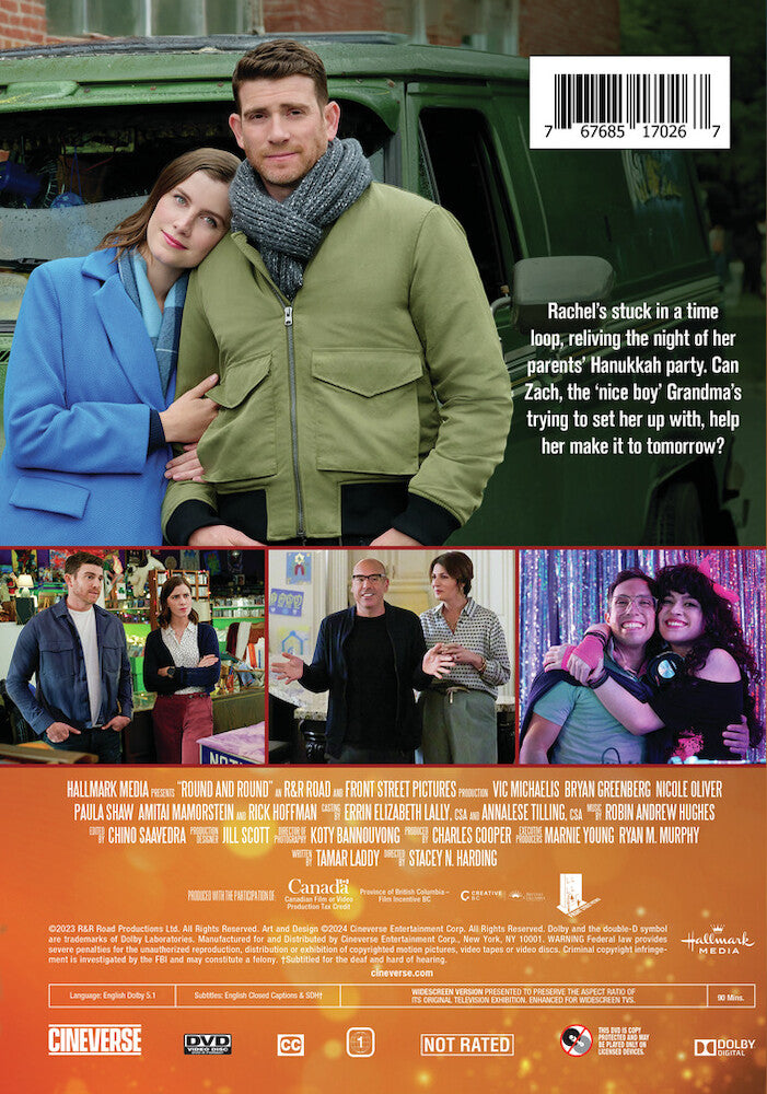 round and round - Back Panel - DVD