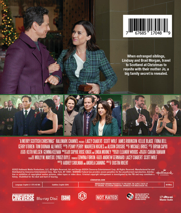 a merry scottish christmas - Back Panel - Blu-ray