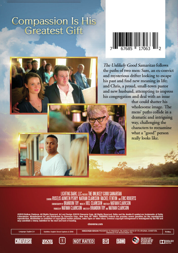 the unlikely good samaritan - Back Panel - DVD