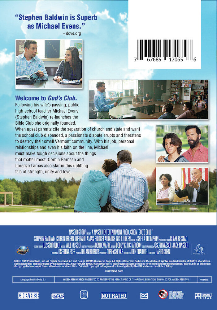 god's club - Back Panel - DVD