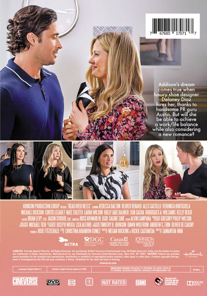 head over heels - Back Panel - DVD