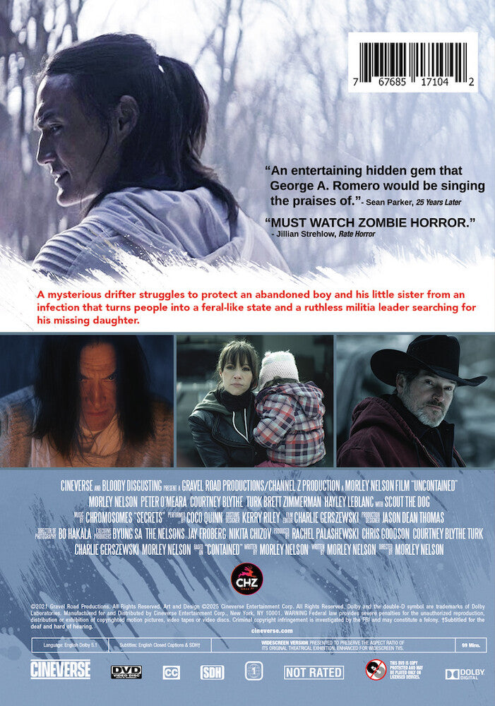 uncontained - Back Panel - DVD