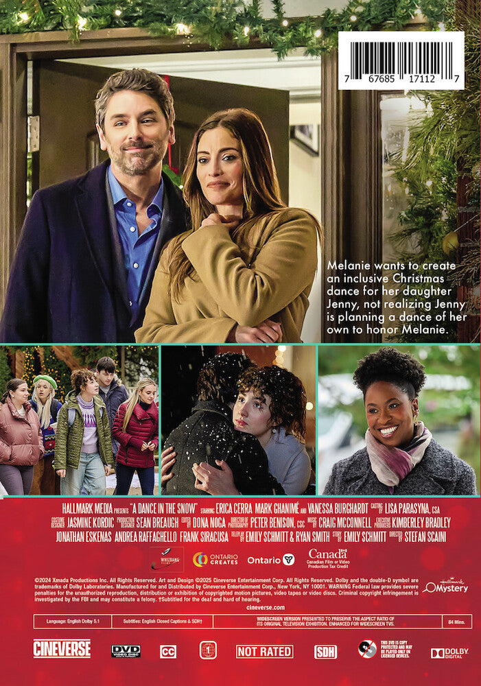 a dance in the snow - Back Panel - DVD