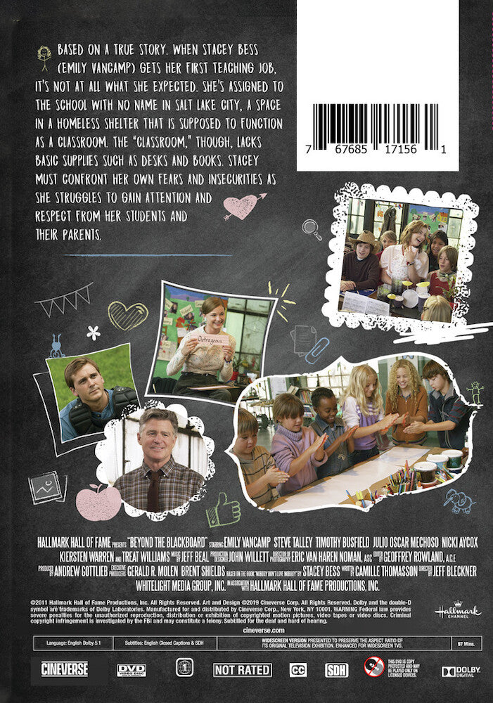 beyond the blackboard - Back Panel - DVD