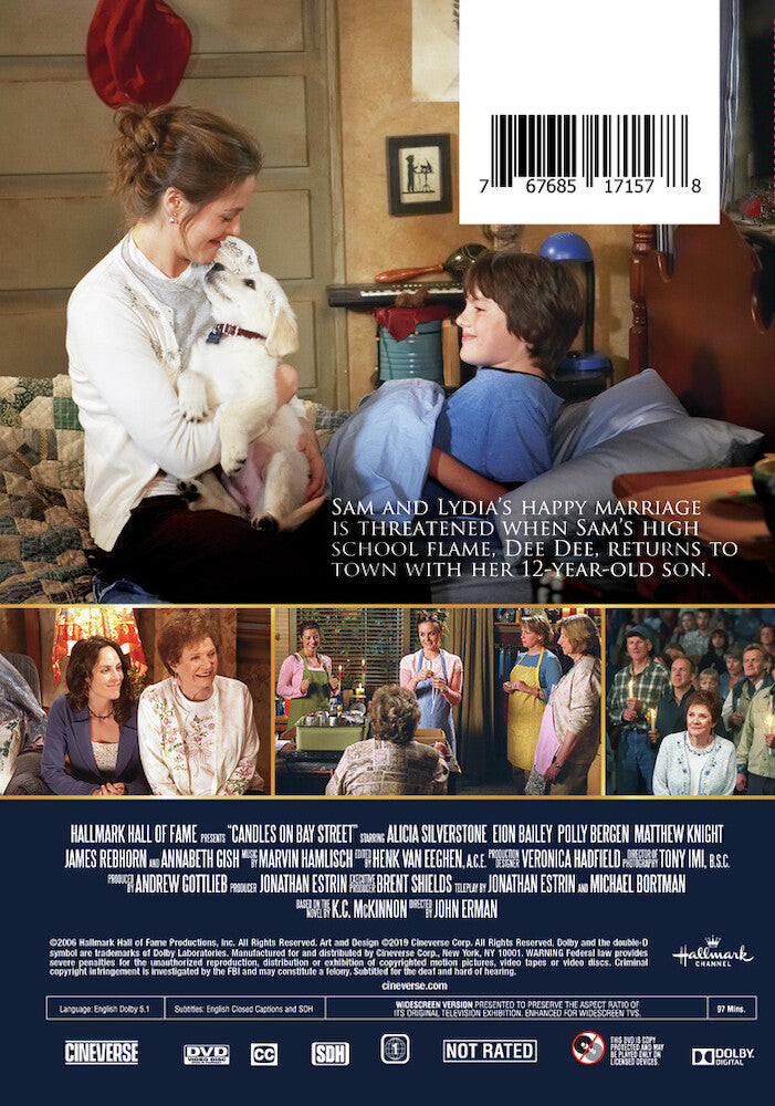 candles on bay street - Back Panel - DVD