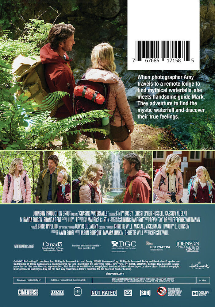 chasing waterfalls - Back Panel - DVD